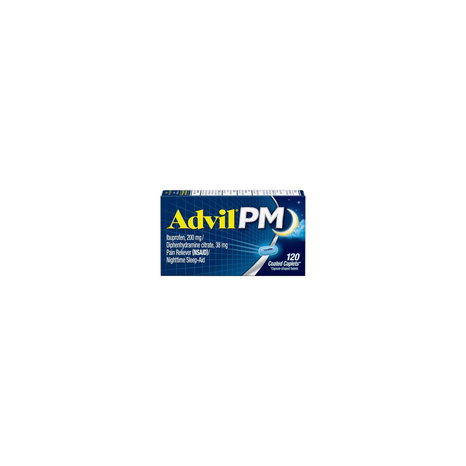 Advil PM Ibuprofen 200mg 夜間止痛安眠錠（120粒）
