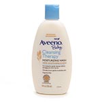 Aveeno Baby Cleansing Therapy Wash, Scent Free 無香味寶寶溼疹專用沐浴乳 (8oz)