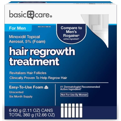 Basic Care 5% Minoxidil Form kʥ;v (6Ӥ2oz*6)(915~f)