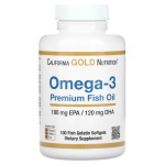 California Gold Nutrition Omega 3 180mg EPA 120mg DHA 魚油 (100粒)