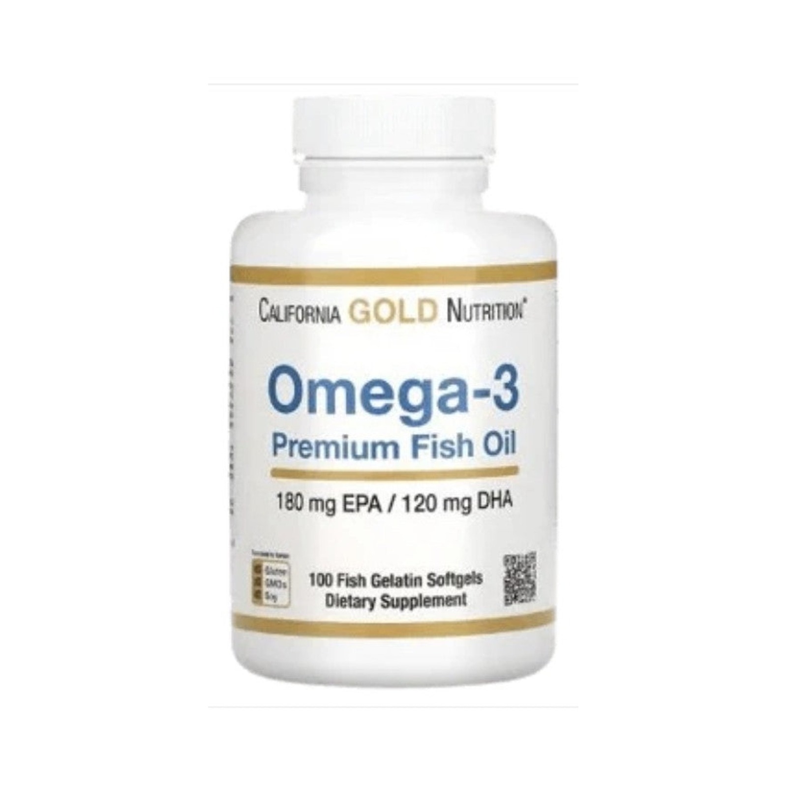 California Gold Nutrition Omega-3 180/120 魚油（100粒）