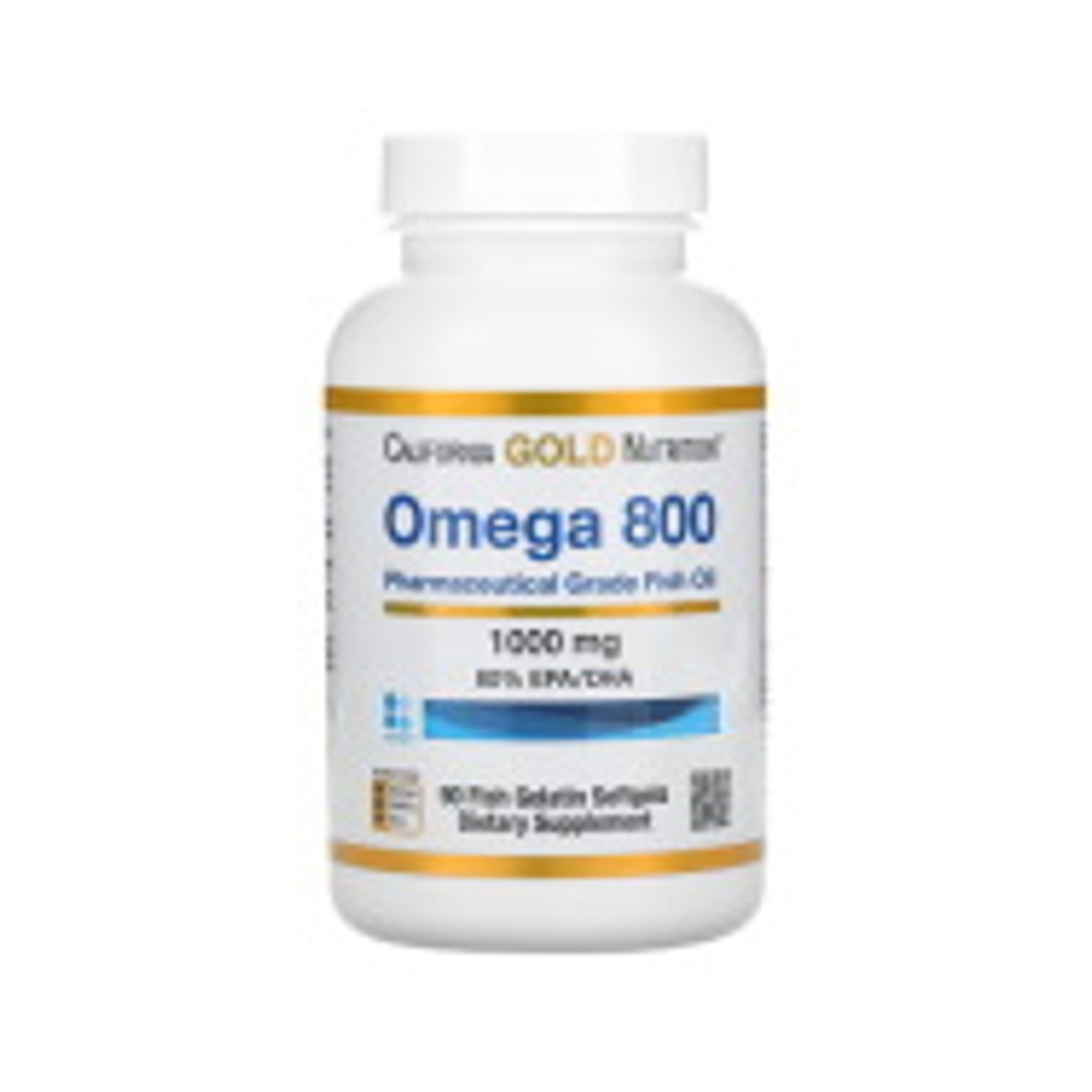 California Gold Nutrition Omega 800 魚油（90粒）
