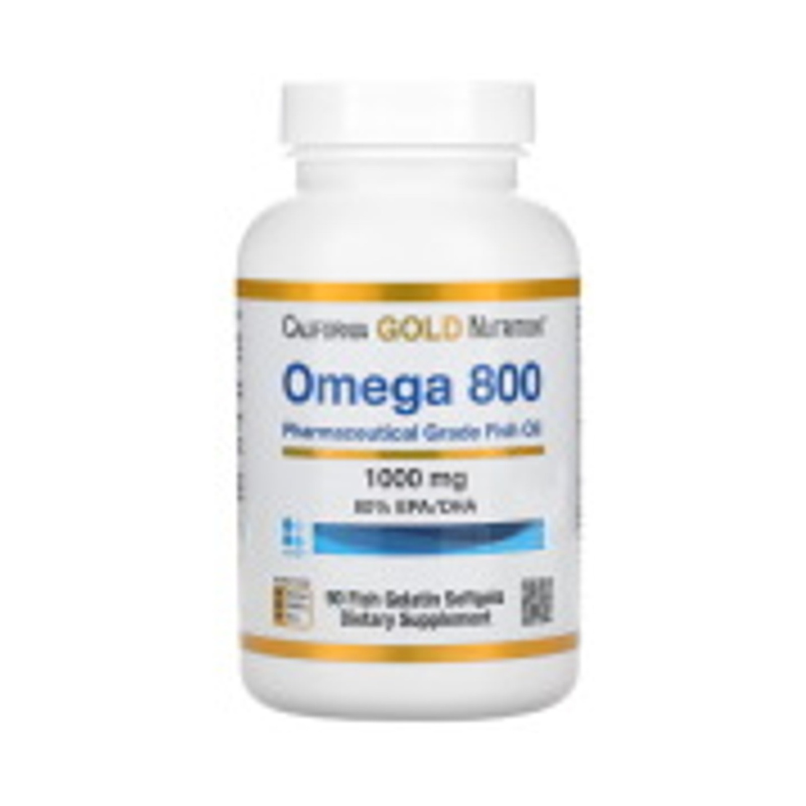 California Gold Nutrition Omega 800 魚油（90粒）