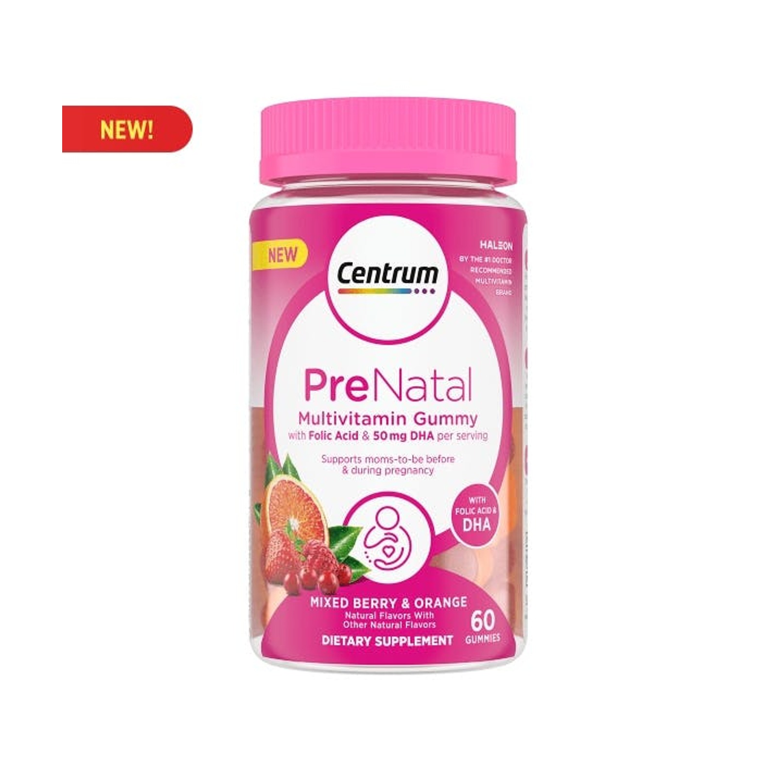 Centrum PreNatal Gummies 善存孕婦綜合維他命軟糖（60ľ