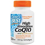 Doctor's Best High Absorption CoQ10 100mg 高效吸收CoQ10輔酶 (120粒)