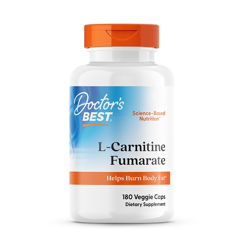Doctor's Best L-Carnitine Fumarate 855mg 左旋肉鹼(180粒)
