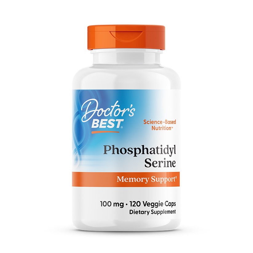 Doctor's Best Phosphatidyl Serine 100mg 磷脂醯絲胺酸(120粒)