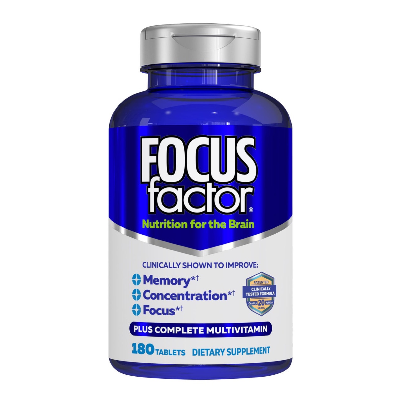 FOCUSfactor 成人腦力營養補充錠（180錠）
