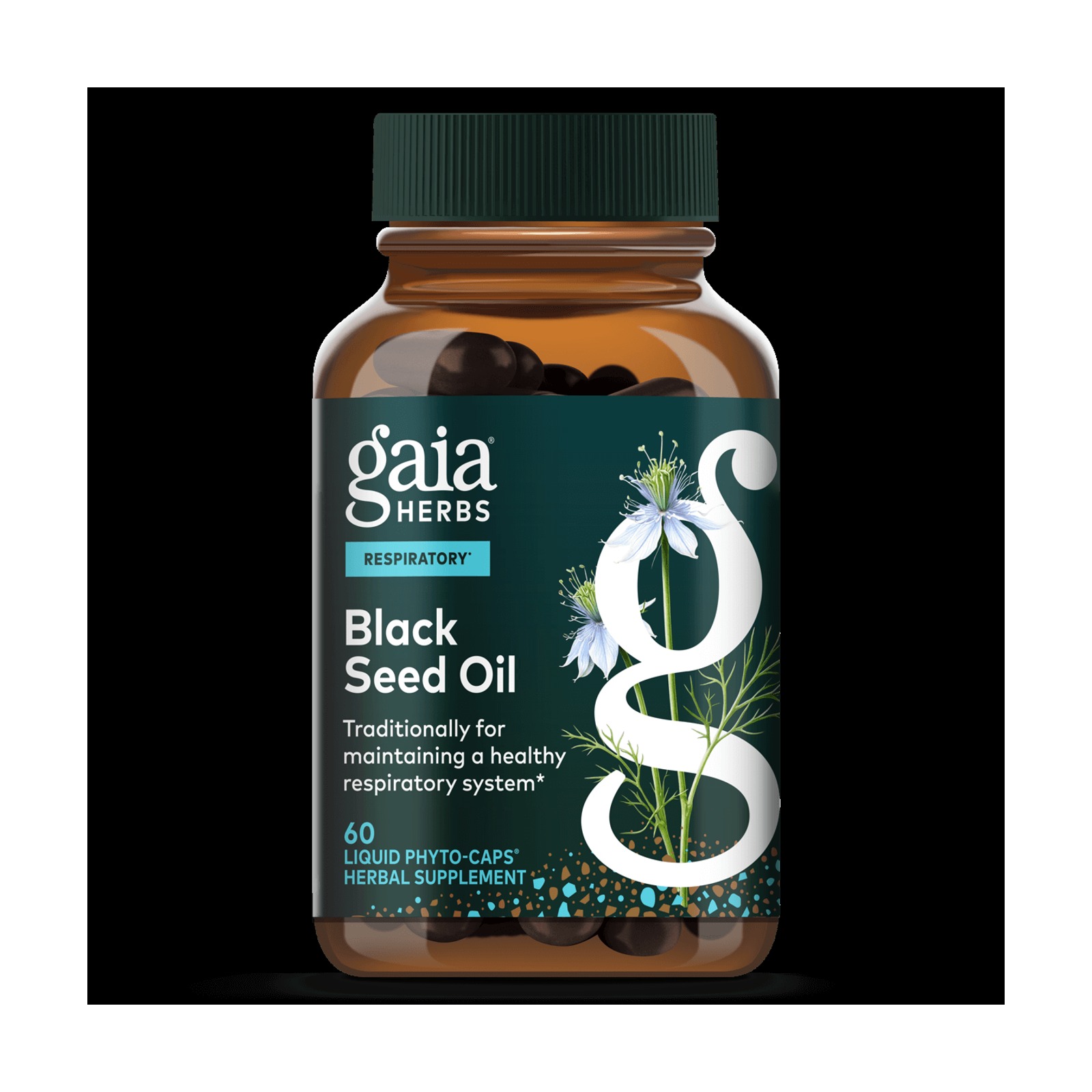 Gaia Herbs Black Seed Oil 冷壓黑籽油（60粒）