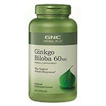 GNC Herbal Plus Ginkgo Biloba 銀杏 60mg (300粒) (限大固出)