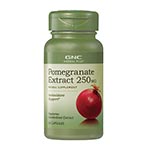 GNC Herbal Plus Pomegranate, 250mg 石榴籽提取物 (50粒)
