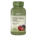 GNC Herbal Plus Triple Ginsa Rush 三效參精華 西洋參/西伯利亞參 (100粒)
