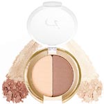 Jane Iredale Duo Eye Shadow yOⲴv (Ecru / Cappuccino) (0.07oz)