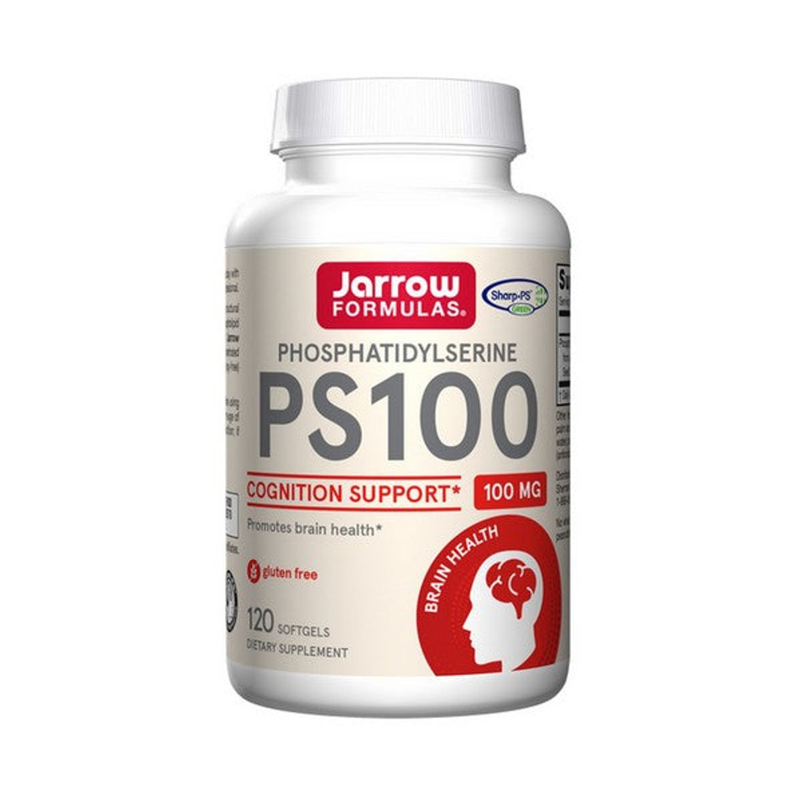 Jarrow Formulas PS100 磷脂醯絲胺酸（120粒）