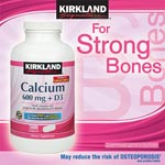 Kirkland Signature Calcium 600mg t - tLR D3 (500)