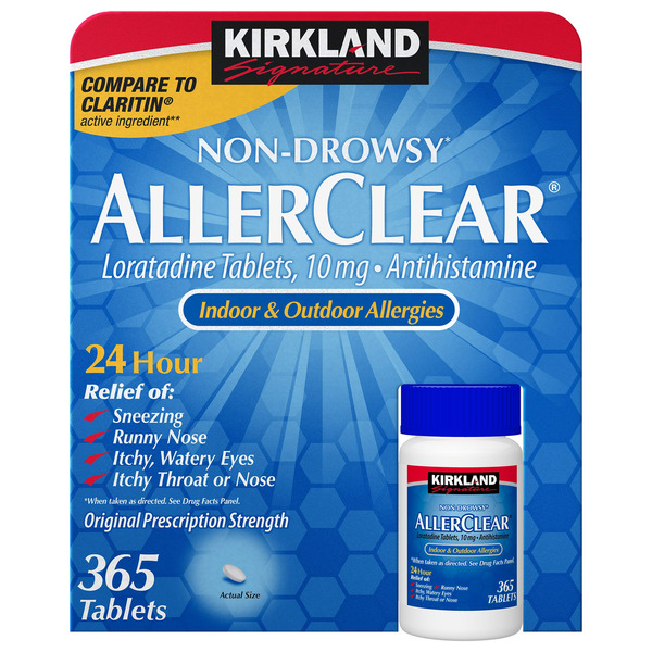 Kirkland AllerClear 10mg 過敏舒緩錠(365錠)