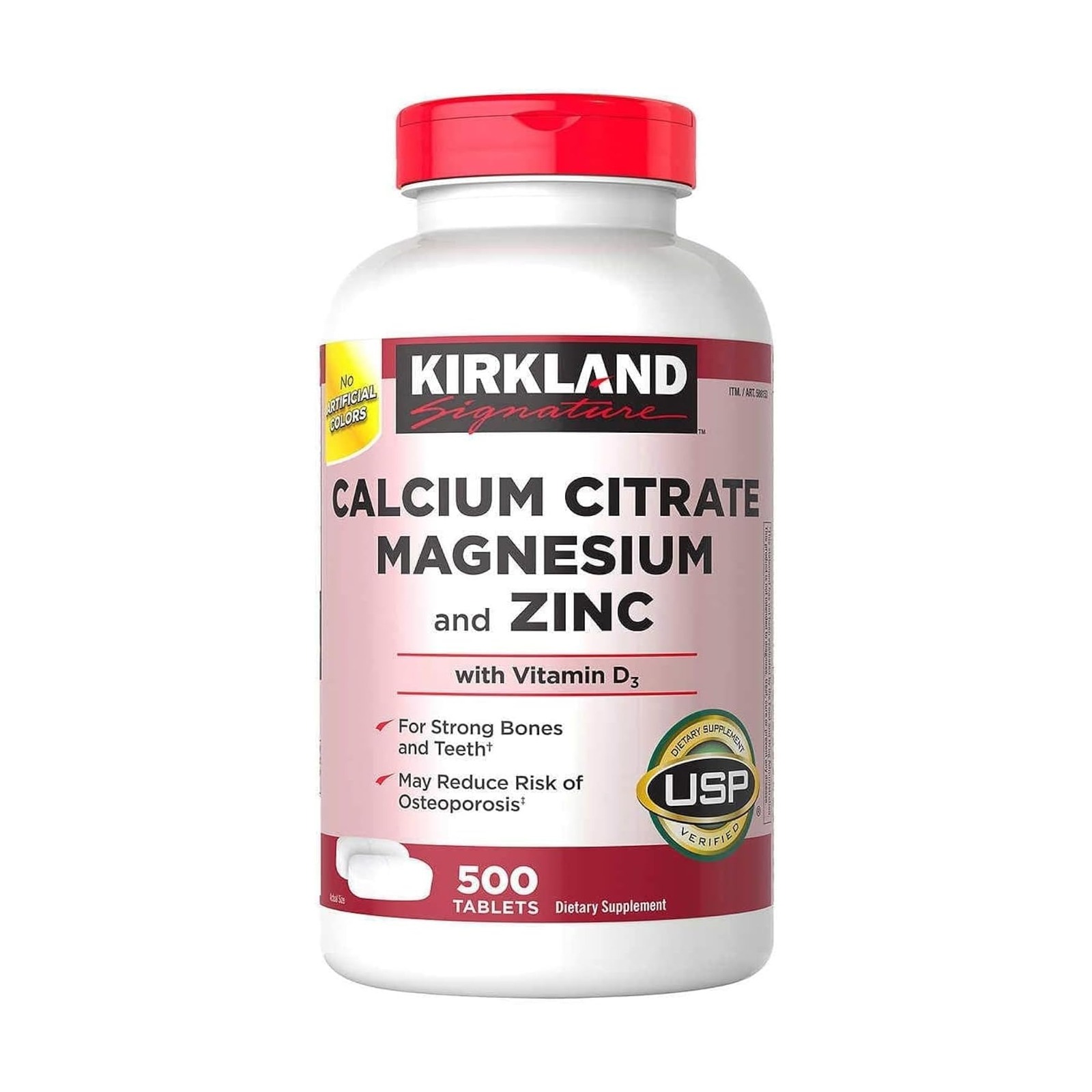 Kirkland Calcium Citrate 鈣鎂鋅錠（500錠）