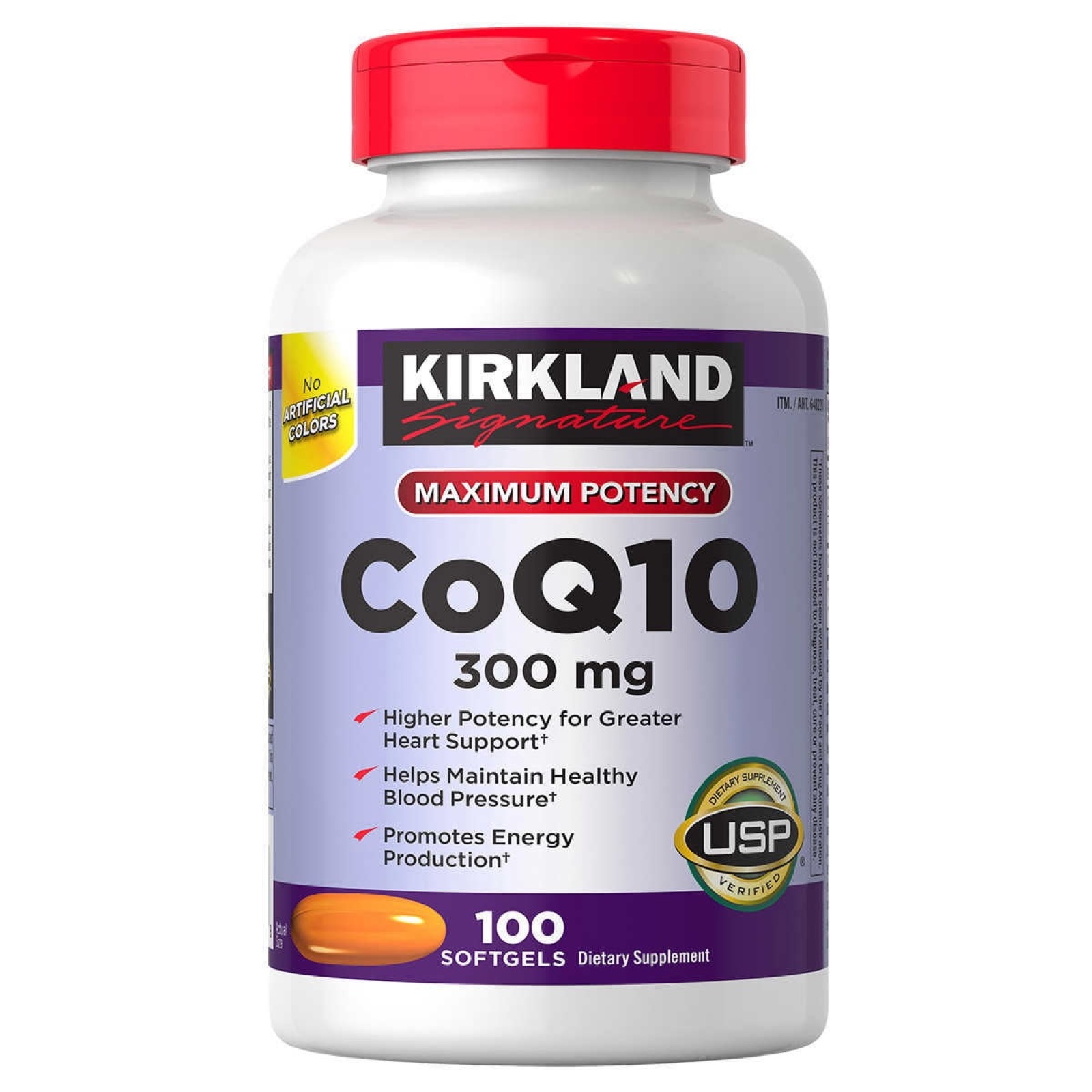 Kirkland CoQ10 300mg 輔酶Q10軟膠囊（100粒）