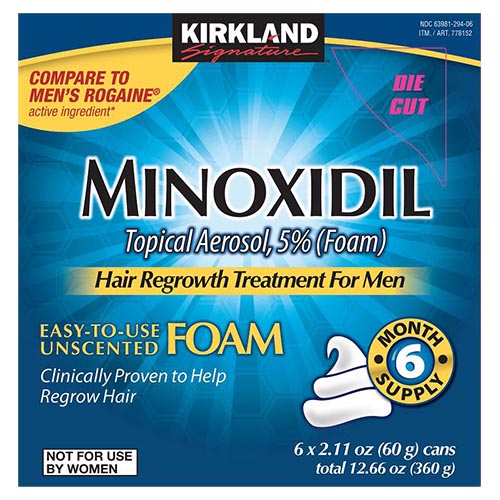 Kirkland 5% Foam kʥ;v (6Ӥ - 2oz*6)03/25