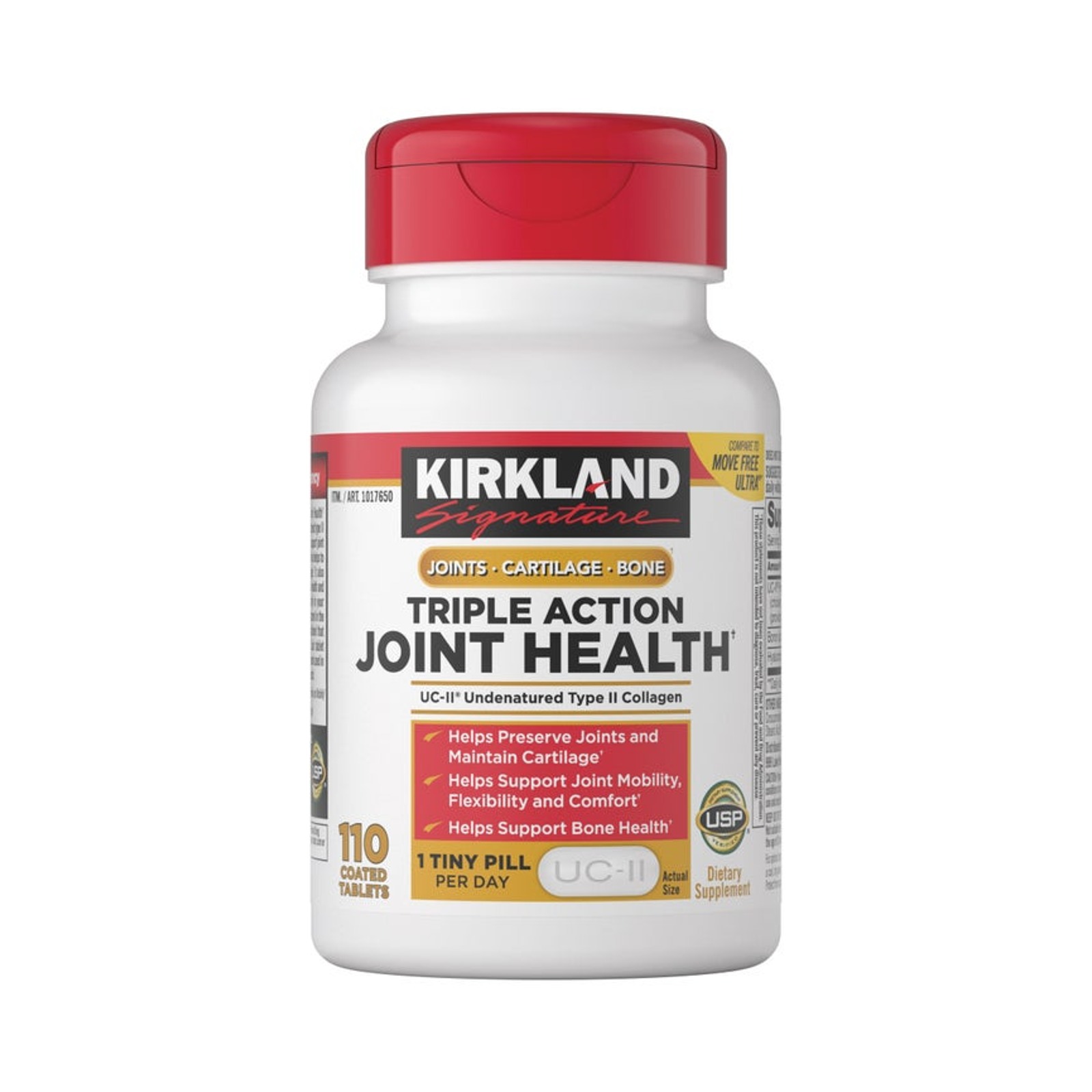 Kirkland Triple Action Joint Health 三效關節保健錠（110粒）