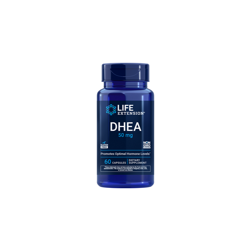 Life Extension DHEA 50 mg 荷爾蒙支持膠囊(60粒)