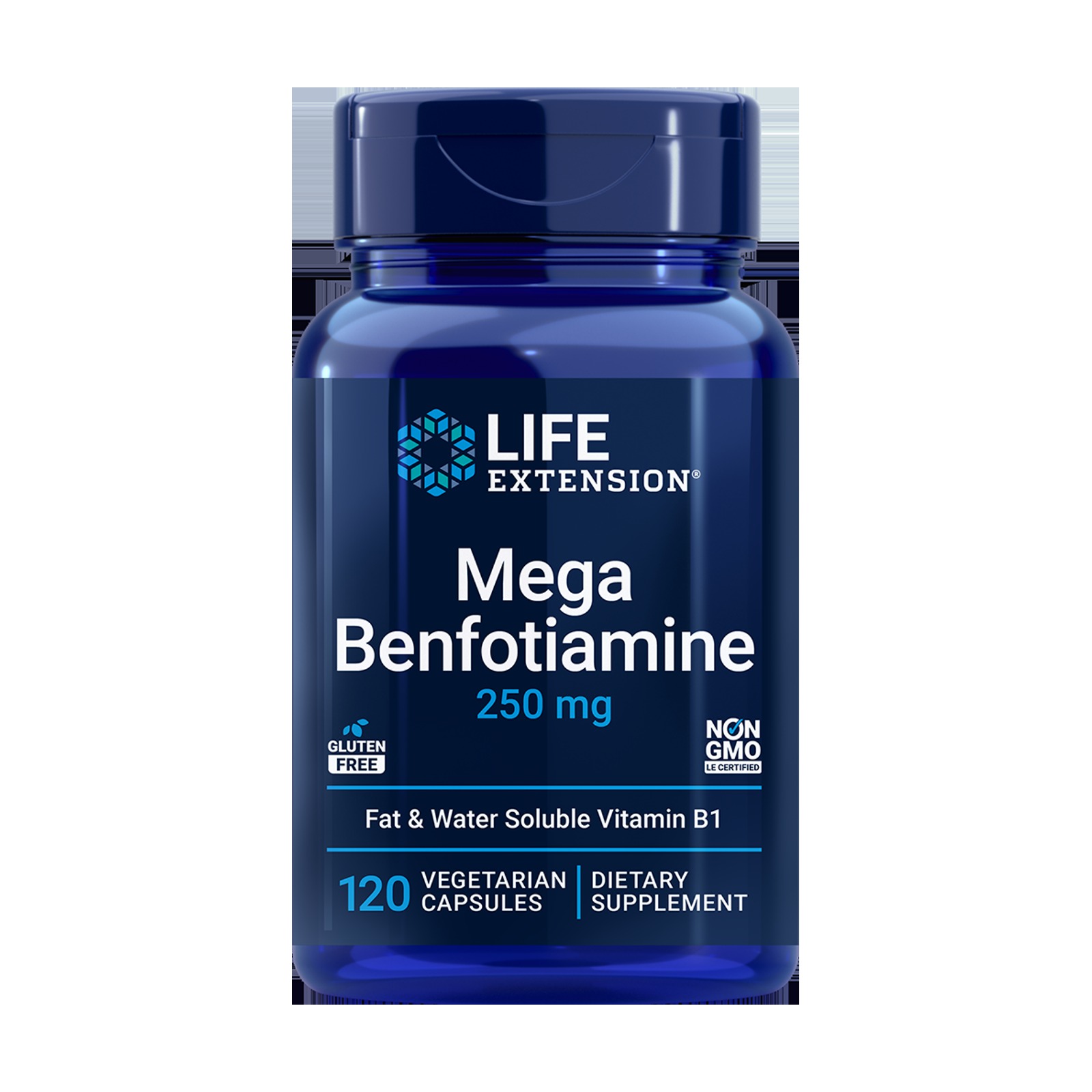 Life Extension Mega Benfotiamine 250 苯磷硫胺（120粒）