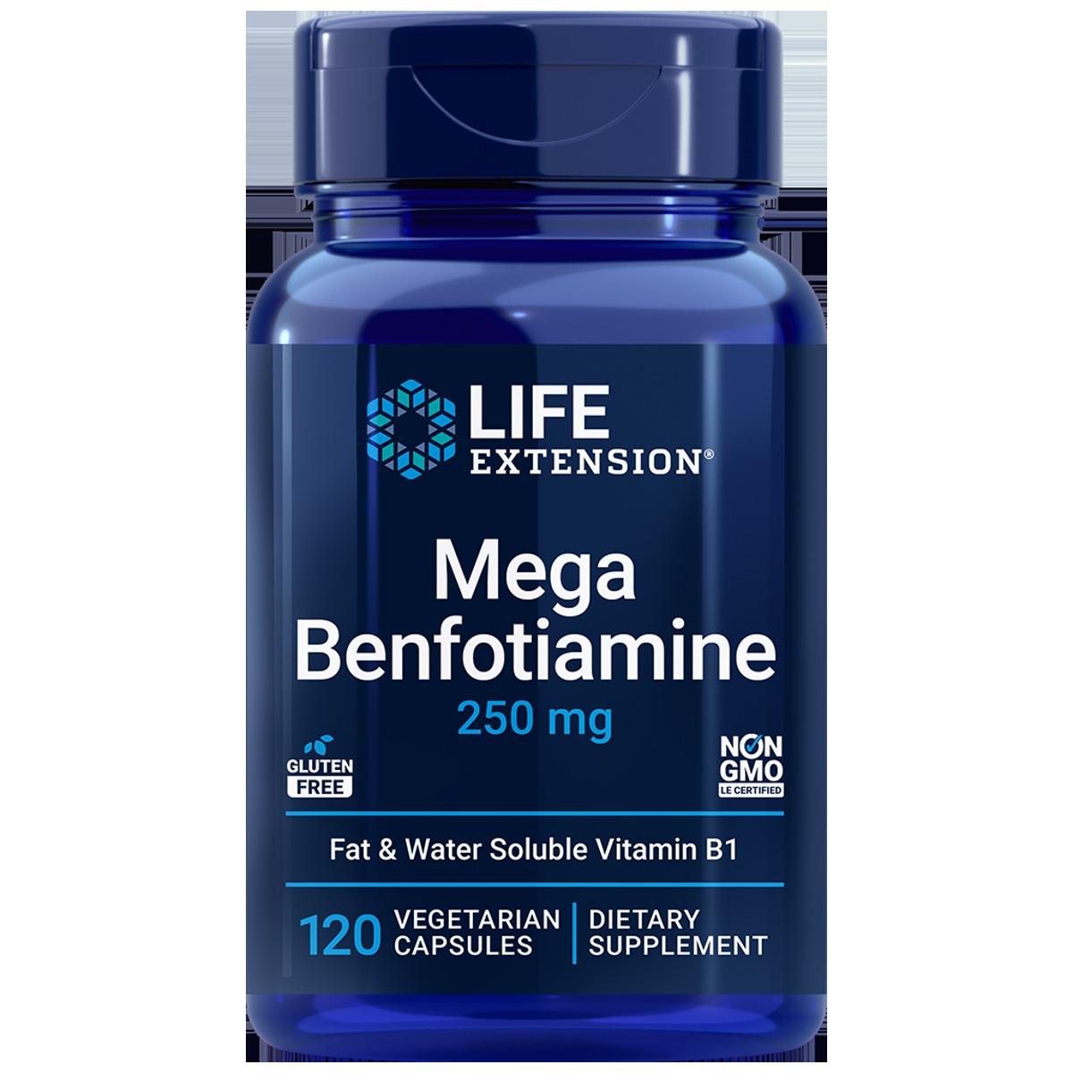 Life Extension Mega Benfotiamine 250 苯磷硫胺（120粒）