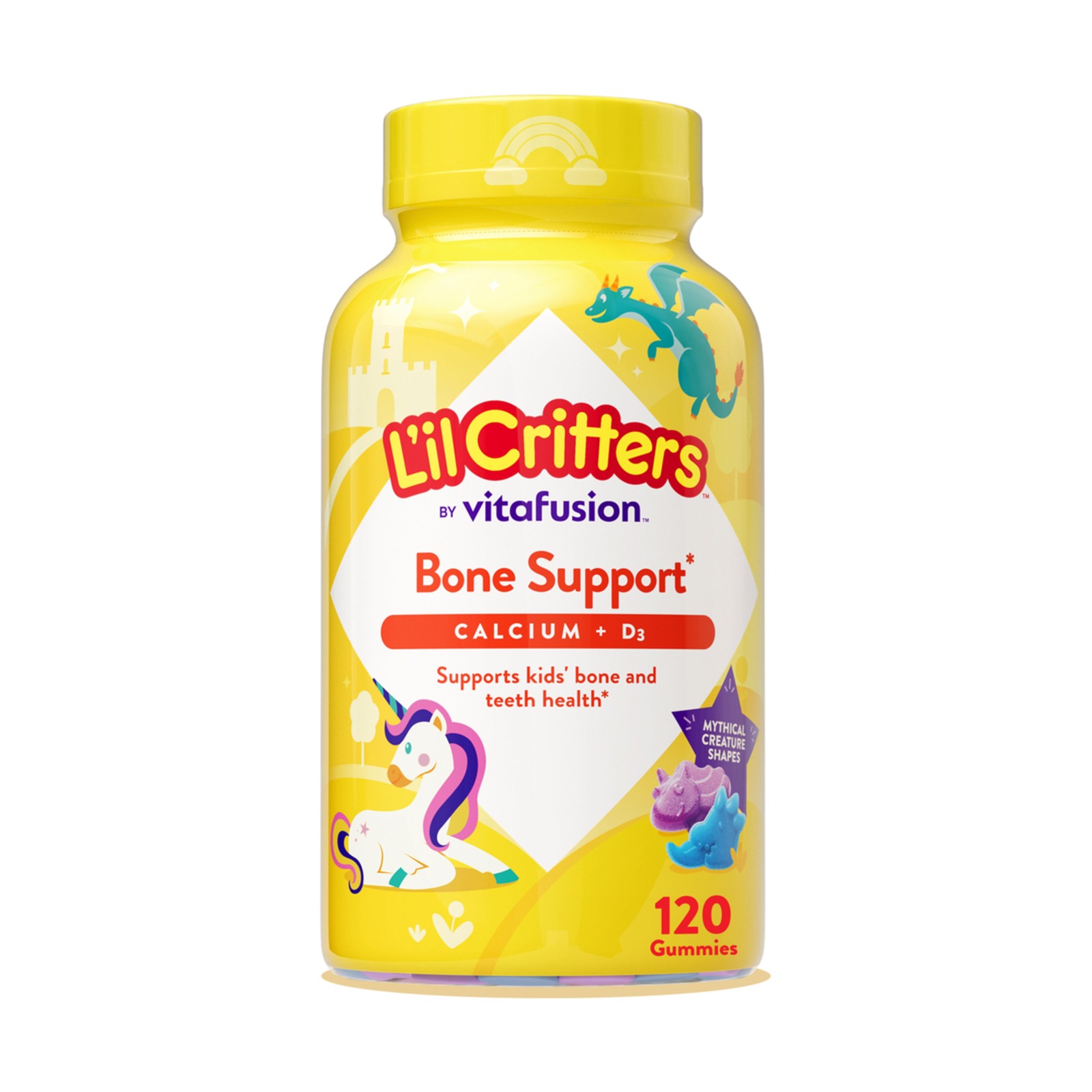 L'il Critters Calcium D3 干貝熊鈣片軟糖（200粒）