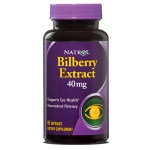 Natrol Bilberry Extract 40mg (60粒)