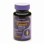 Natrol Cinnamon Extract, 1000mg  (80粒)