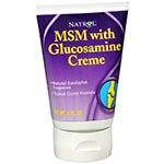 Natrol MSM Creme with Glucosamine 葡糖胺局部關節酸痛減輕乳 (4oz)