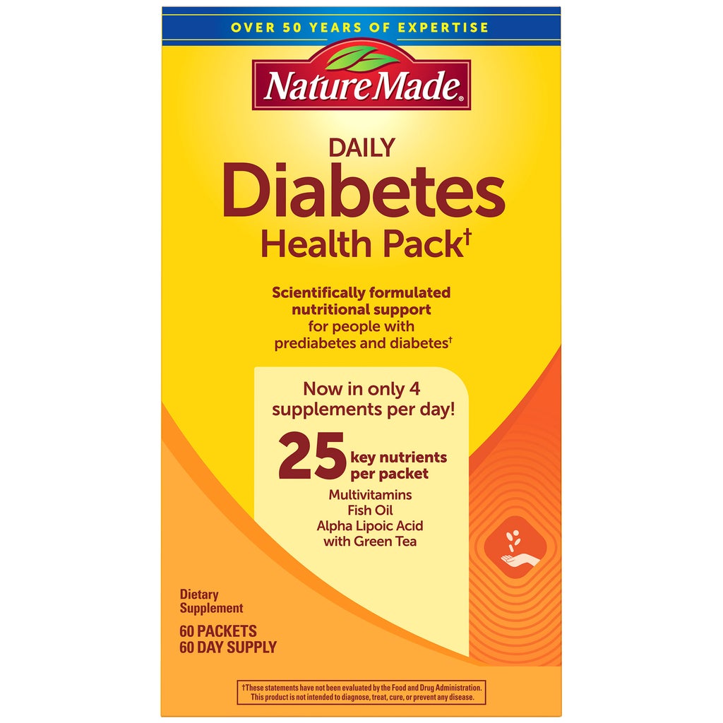 Nature Made Diabetes Health Pack 糖尿病營養包（60包）