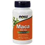 NOW Foods Maca 500mg dkʥ (100)