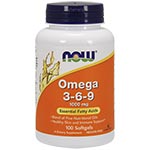 NOW Foods Omega 3-6-9, 1000mg 綜合必需脂肪酸-Omega 3-6-9 (250粒)