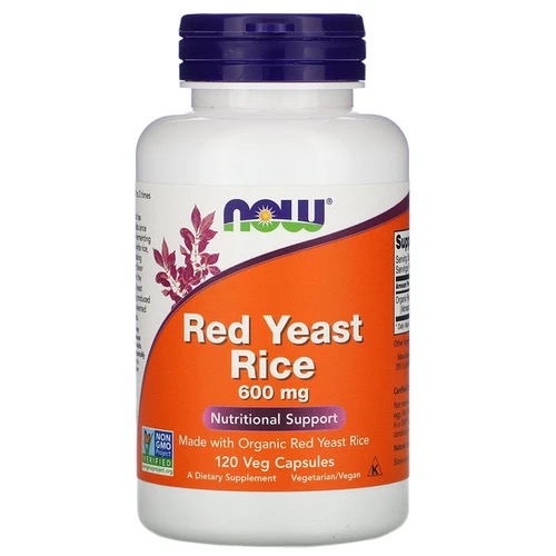 NOW Foods Red Yeast Rice 600mg 紅麴米（120粒）