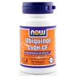 NOW Foods Ubiquinol CoQH-CF 50mg jƴ_CoQsol-CF (60)