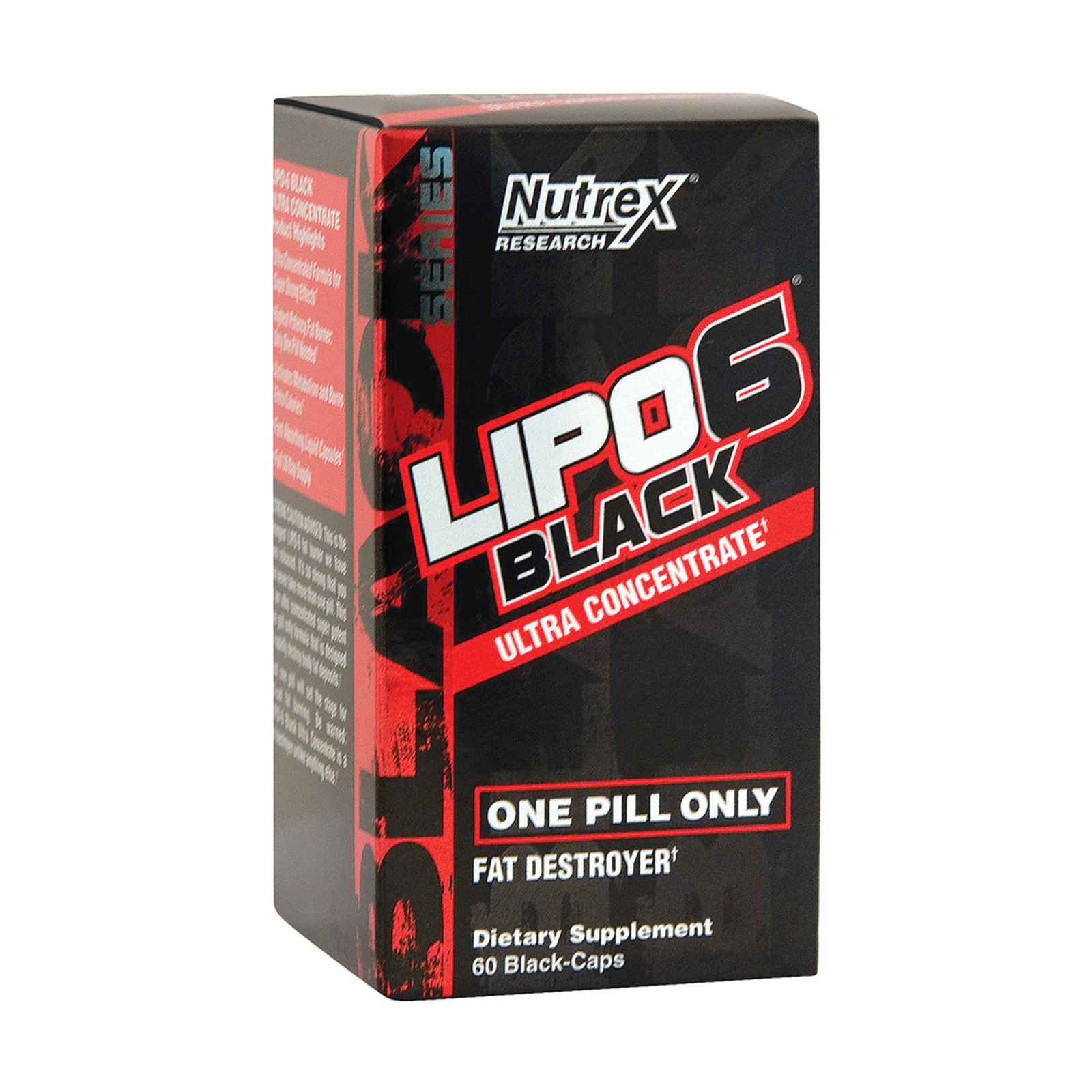 Nutrex LIPO-6 Black Ultra 燃脂膠囊（60粒）