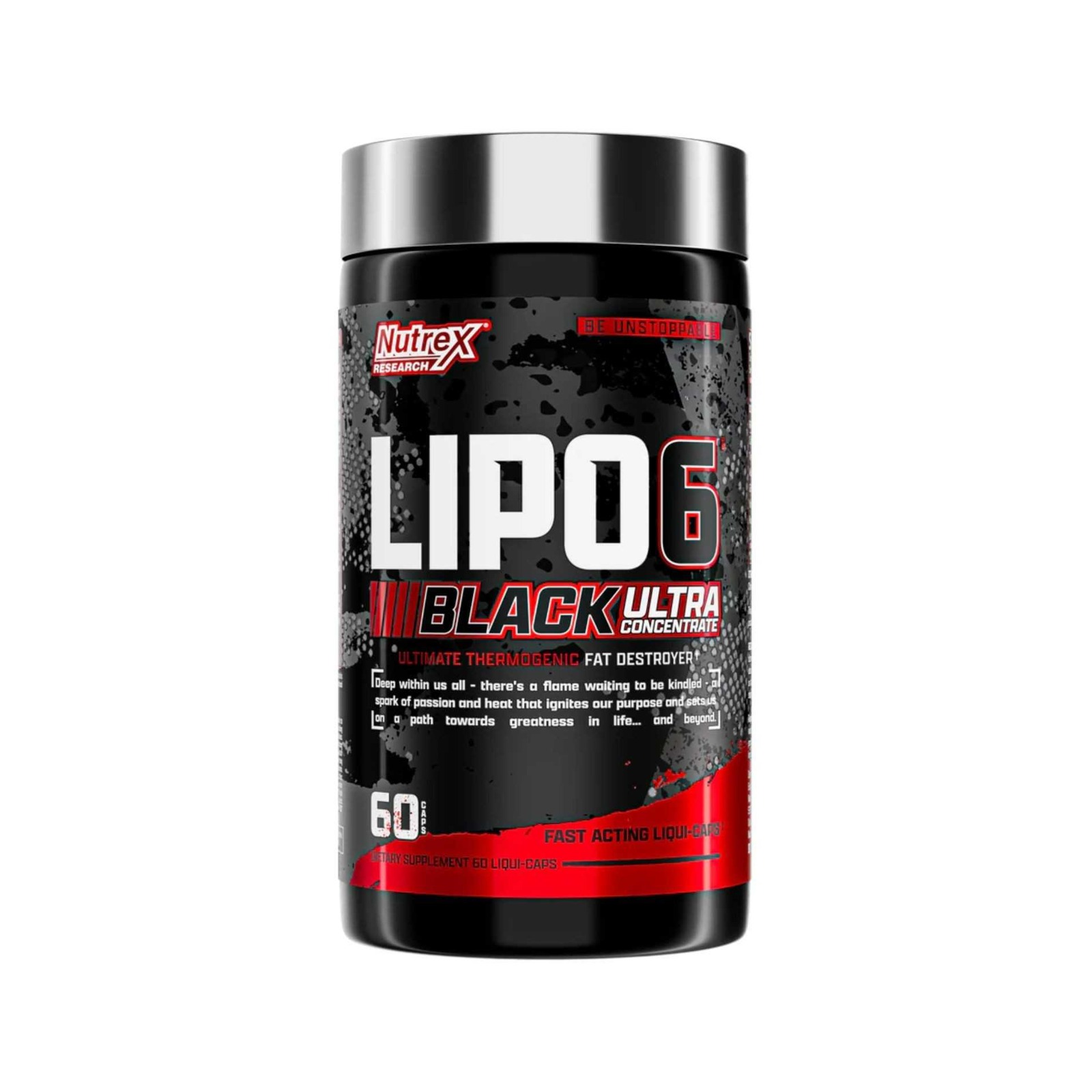 Nutrex LIPO-6 Black Ultra 燃脂膠囊（60粒）