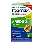 PreserVision Eye Vitamin AREDS 2 Formula 博士倫眼睛營養複方軟膠囊 (120粒)