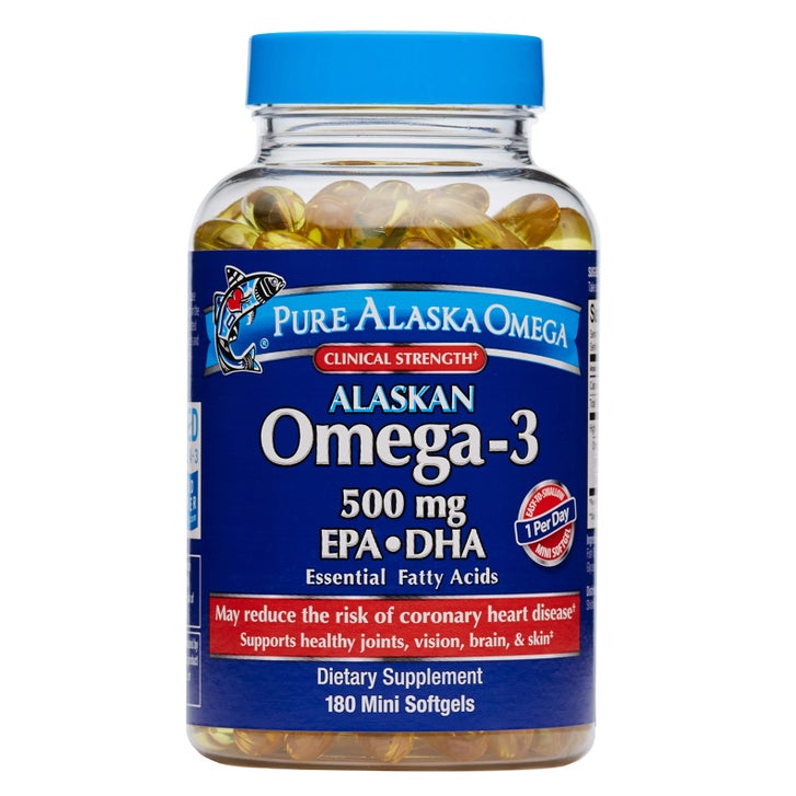 Pure Alaska Omega-3 500mg EPA+DHA 魚油（180粒）
