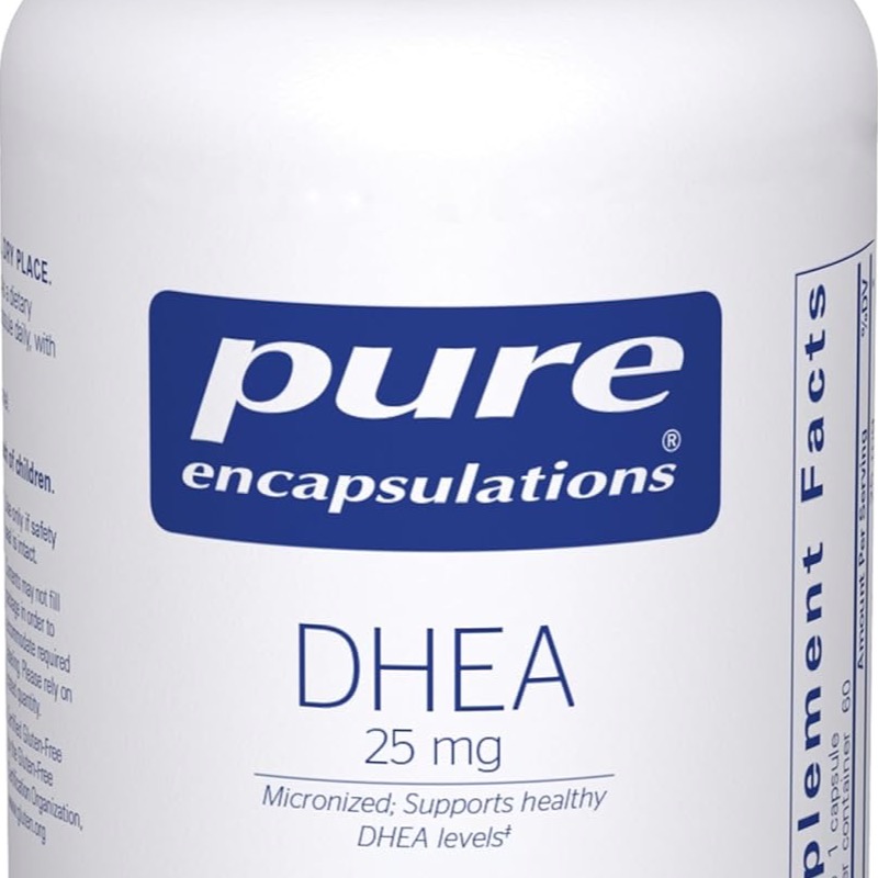Pure Encapsulations DHEA 25 mg 微粒化荷爾蒙支持膠囊(60粒)