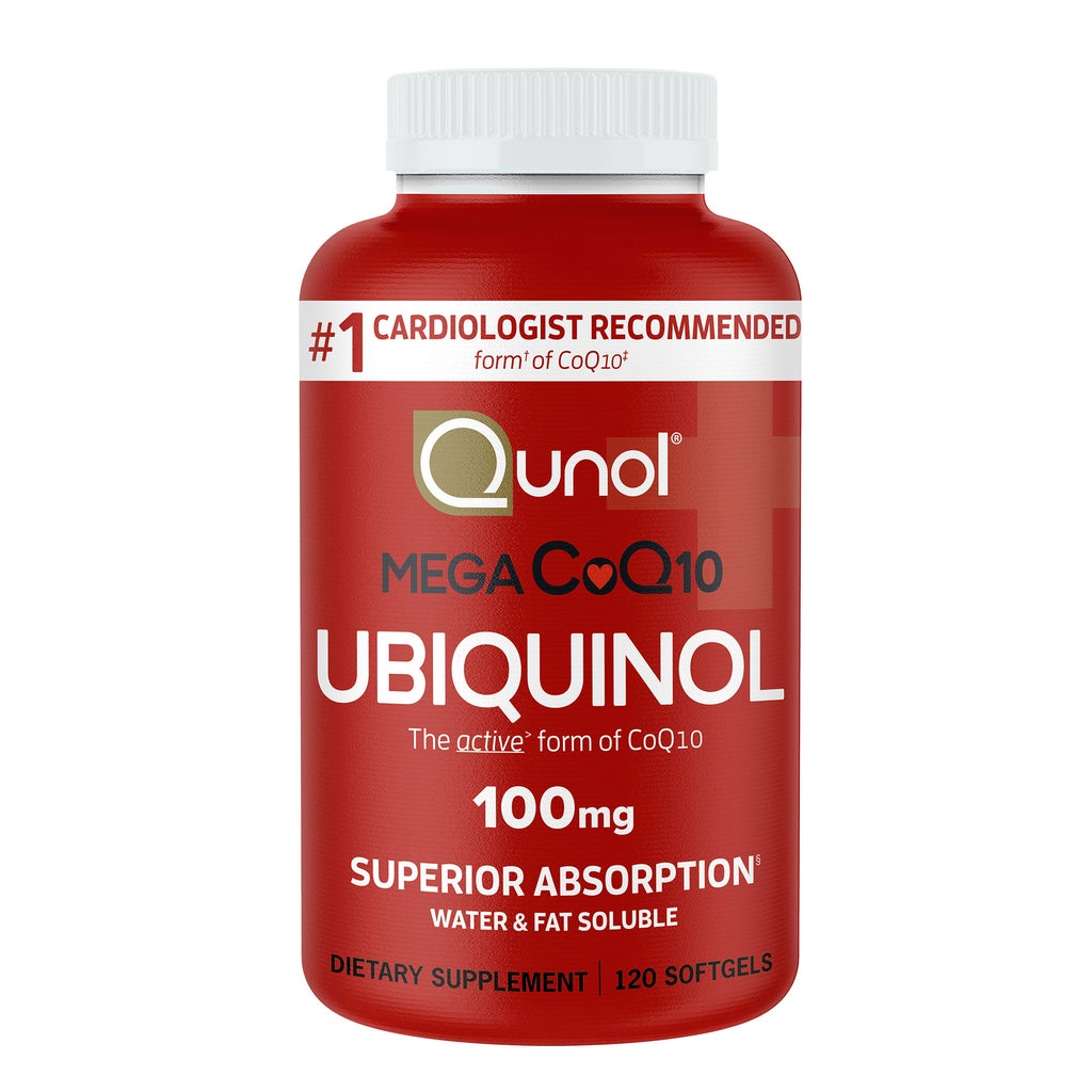 Qunol Mega CoQ10 Ubiquinol 100mg 輔酶Q10（120粒）