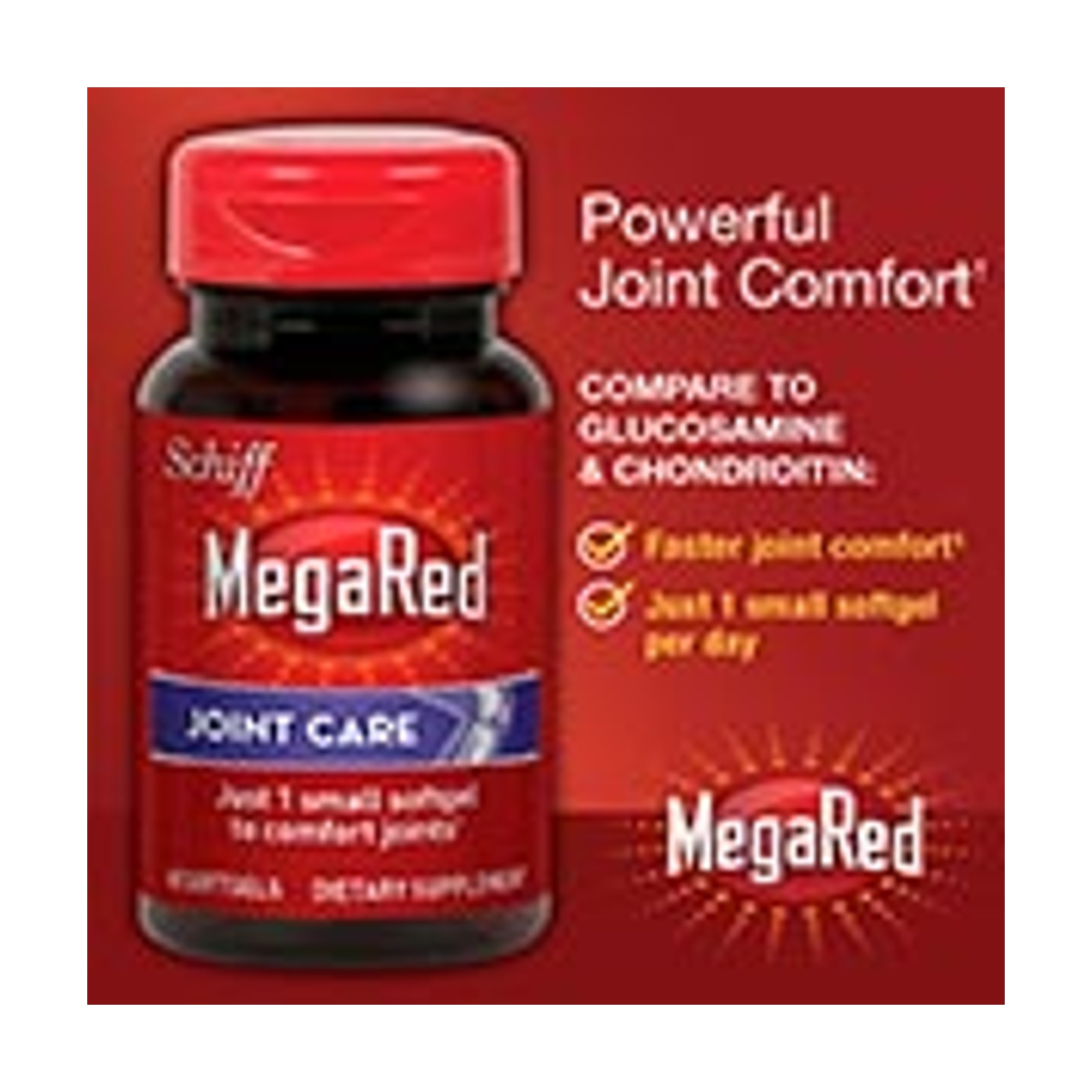 Schiff MegaRed Joint Care 關節護理（60粒）