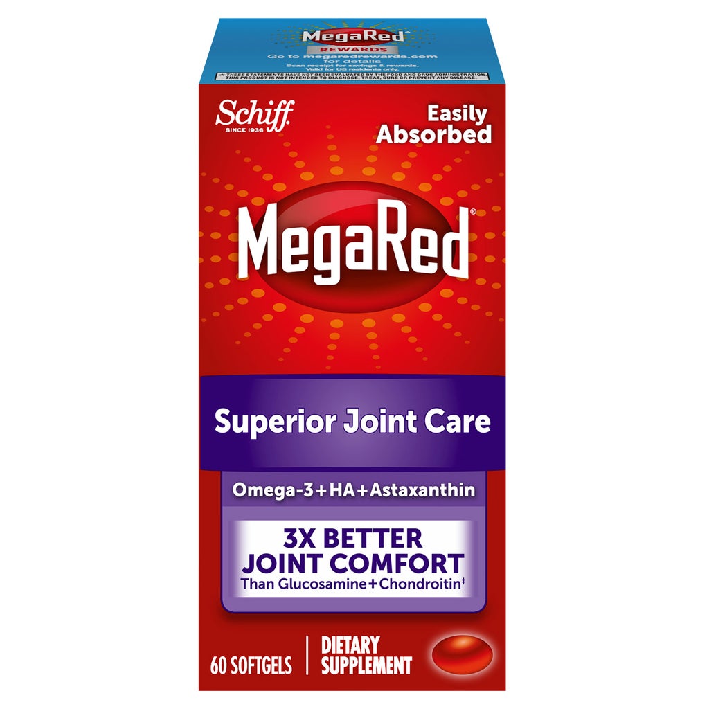 Schiff MegaRed Superior Joint Care 磷蝦油關節保養（60粒）