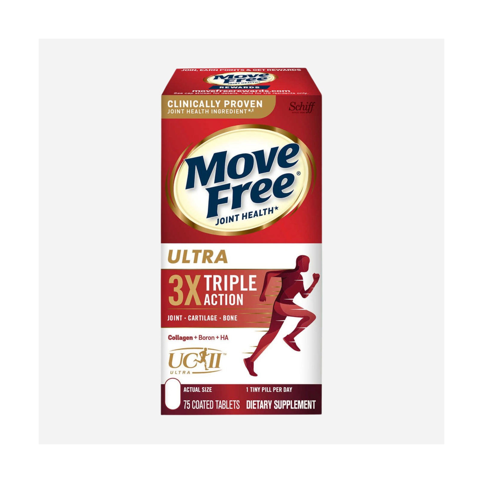 Schiff Move Free Ultra 強效維骨力（75粒）