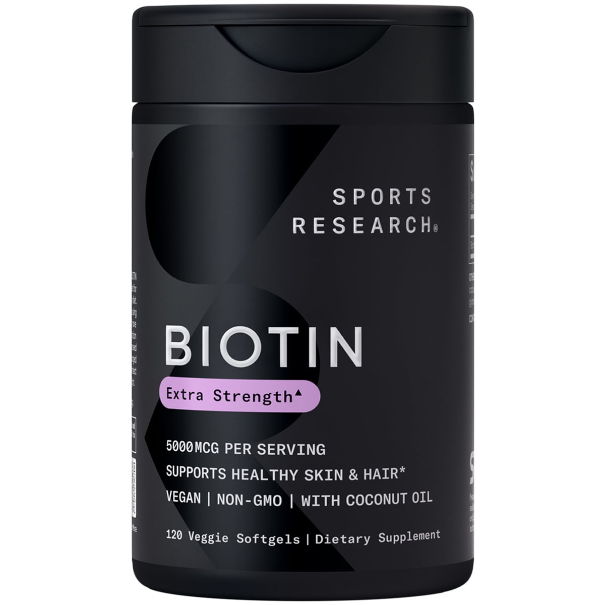 Sports Research Biotin 高濃度B7髮膚保養配方（120粒）