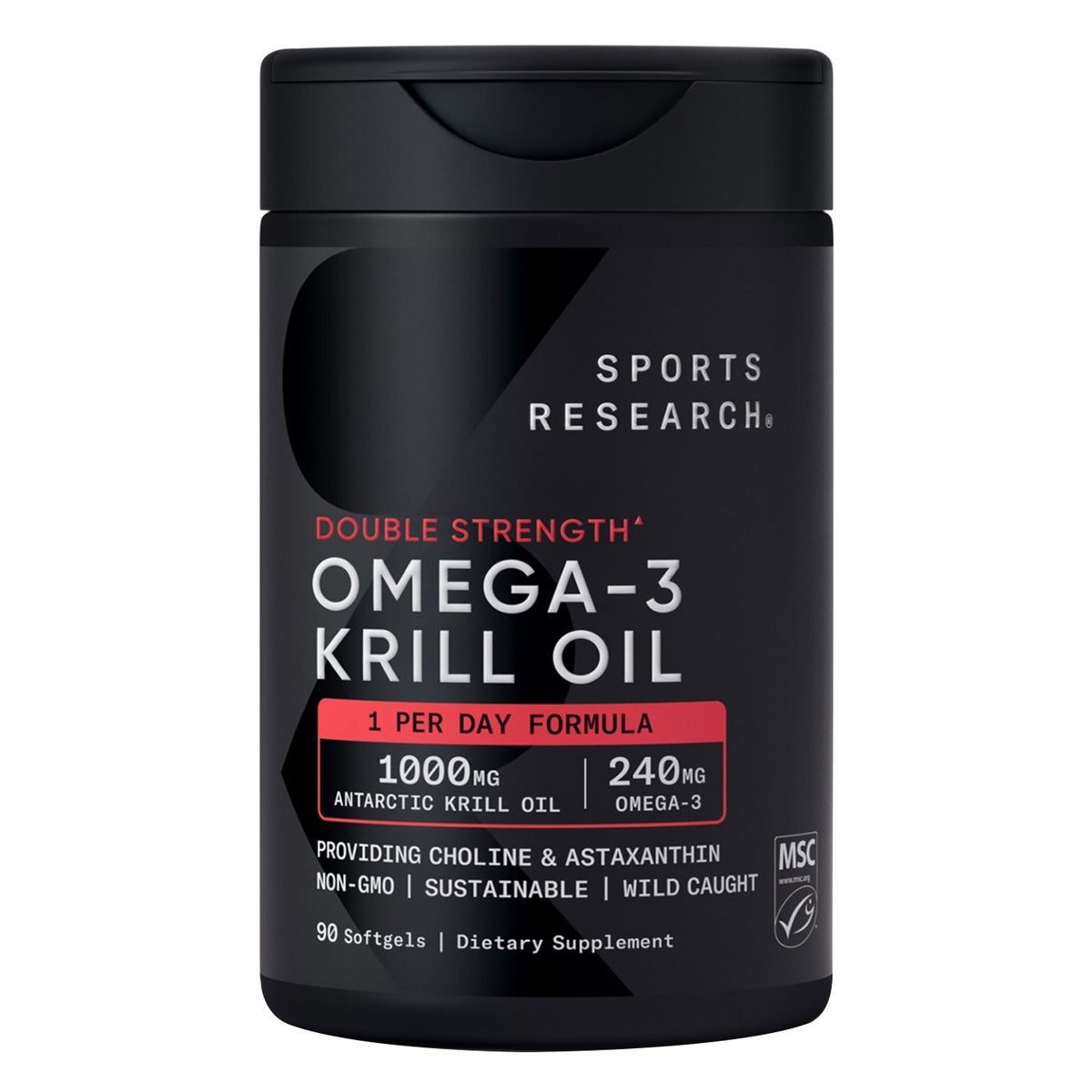 Sports Research Superba2 磷蝦油Omega-3 1000mg（90粒）