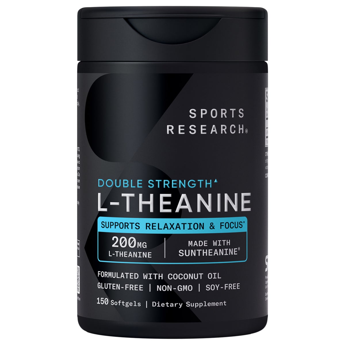 Sports Research Suntheanine 茶胺酸200mg（150粒）