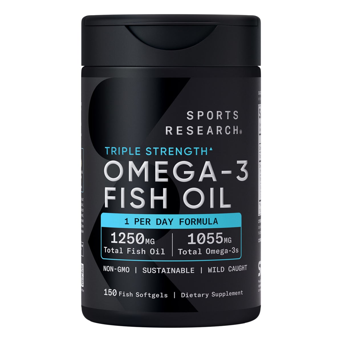 Sports Research 三倍濃縮Omega-3魚油（150粒）