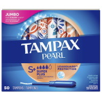 Tampax Plastic Applicator, Super Plus 珍珠款綿條 - 最超強型 (40支)